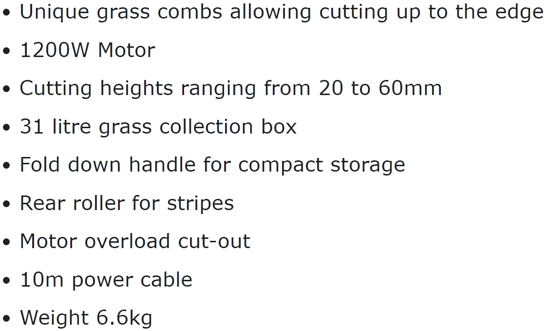 מכסחת דשא חשמלית מקצועית בוש BOSCH ROTAK 32R TEXT